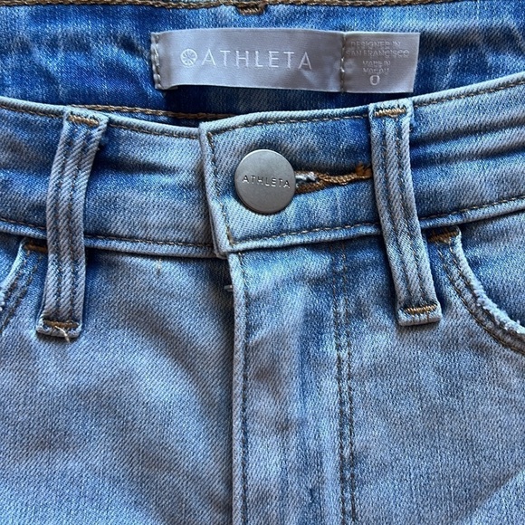 Athleta Sculptek Highwaist Jeans Size 0 - Picture 7 of 12